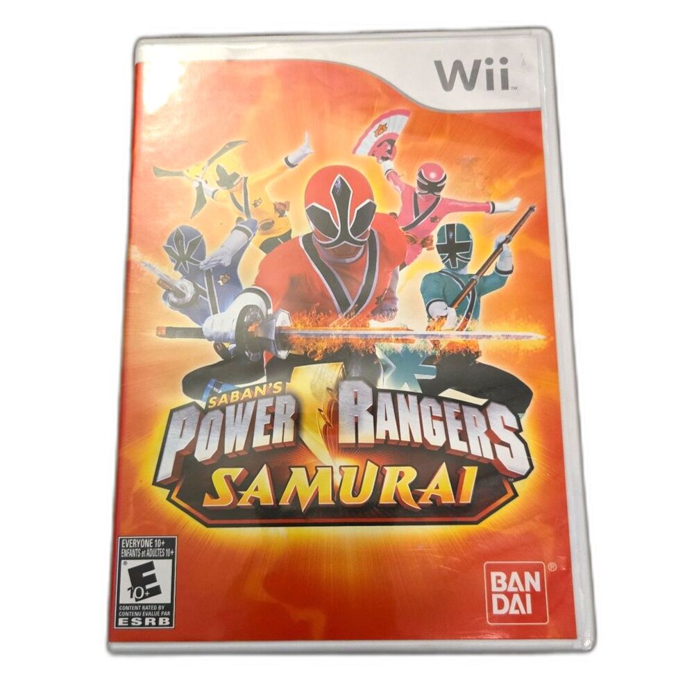 Power Rangers Samurai Nintendo Wii (CIB w/ manual)
